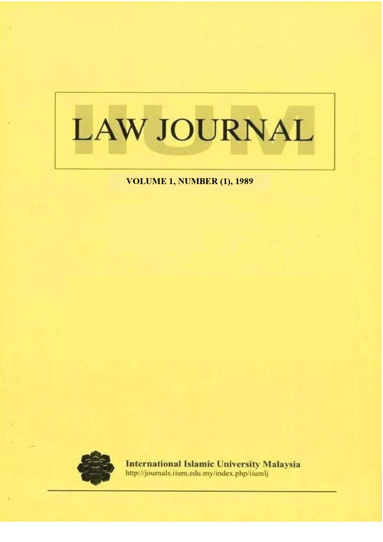 					View Vol. 1 No. 1 (1989)
				