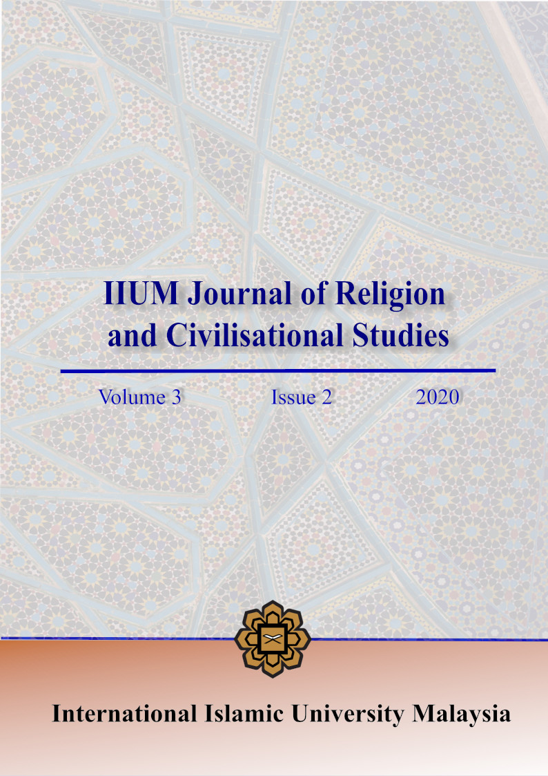 					View Vol. 3 No. 2 (2020): IIUM Journal of Religion and Civilisational Studies
				