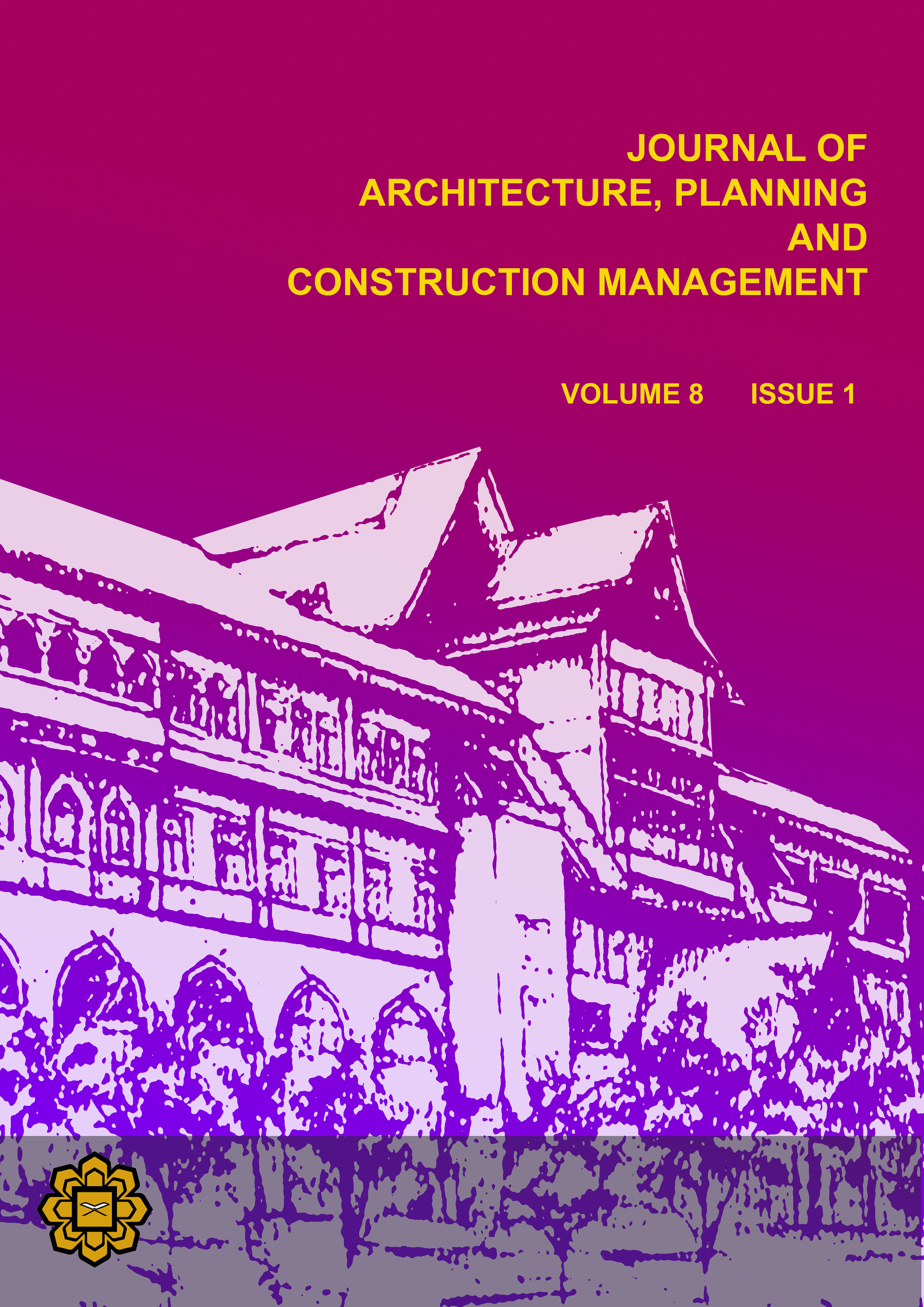 					View Vol. 8 No. 1 (2018): Journal of Architecture, Planning and Construction Management
				