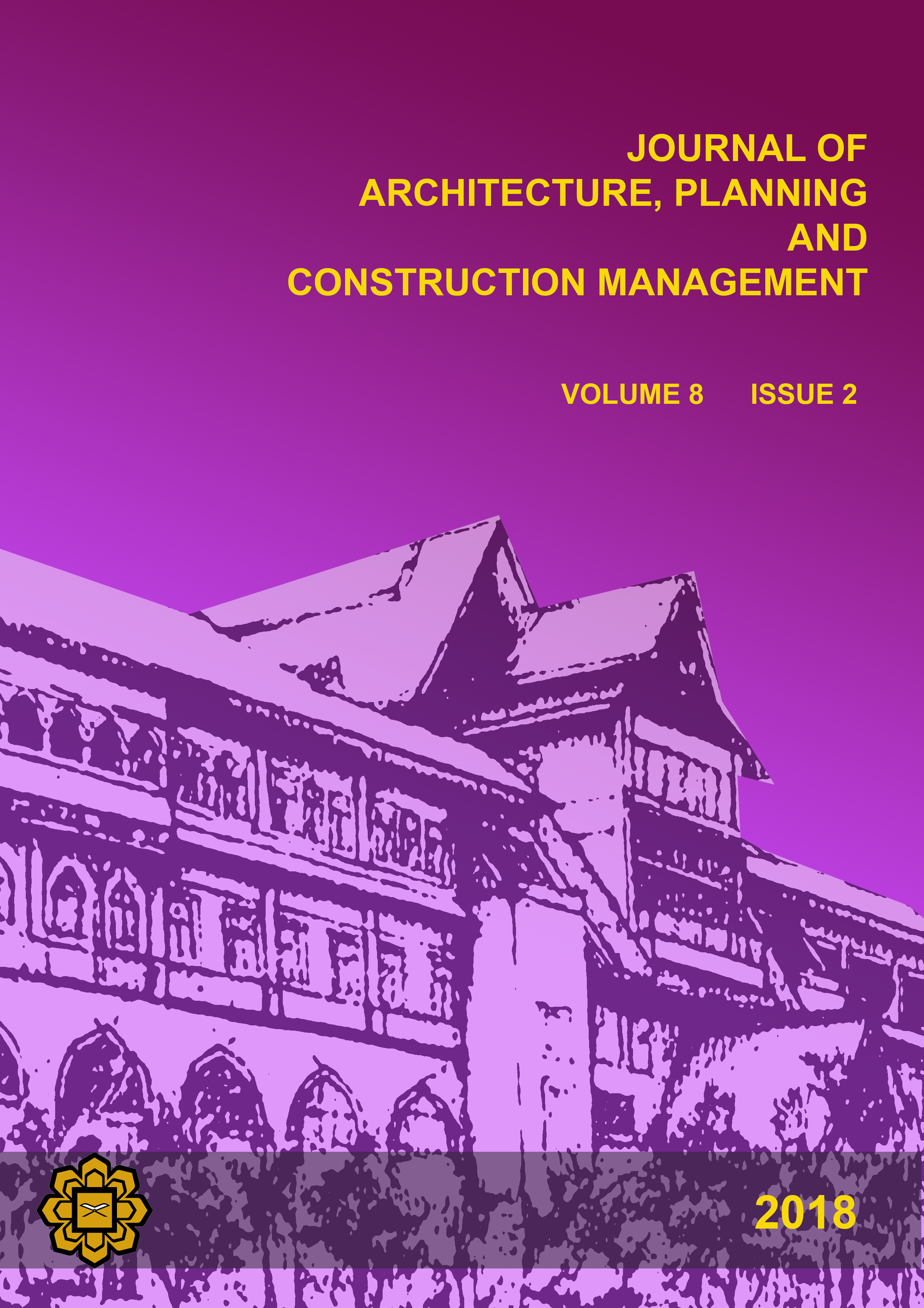 					View Vol. 8 No. 2 (2018): Journal of Architecture, Planning and Construction Management 
				