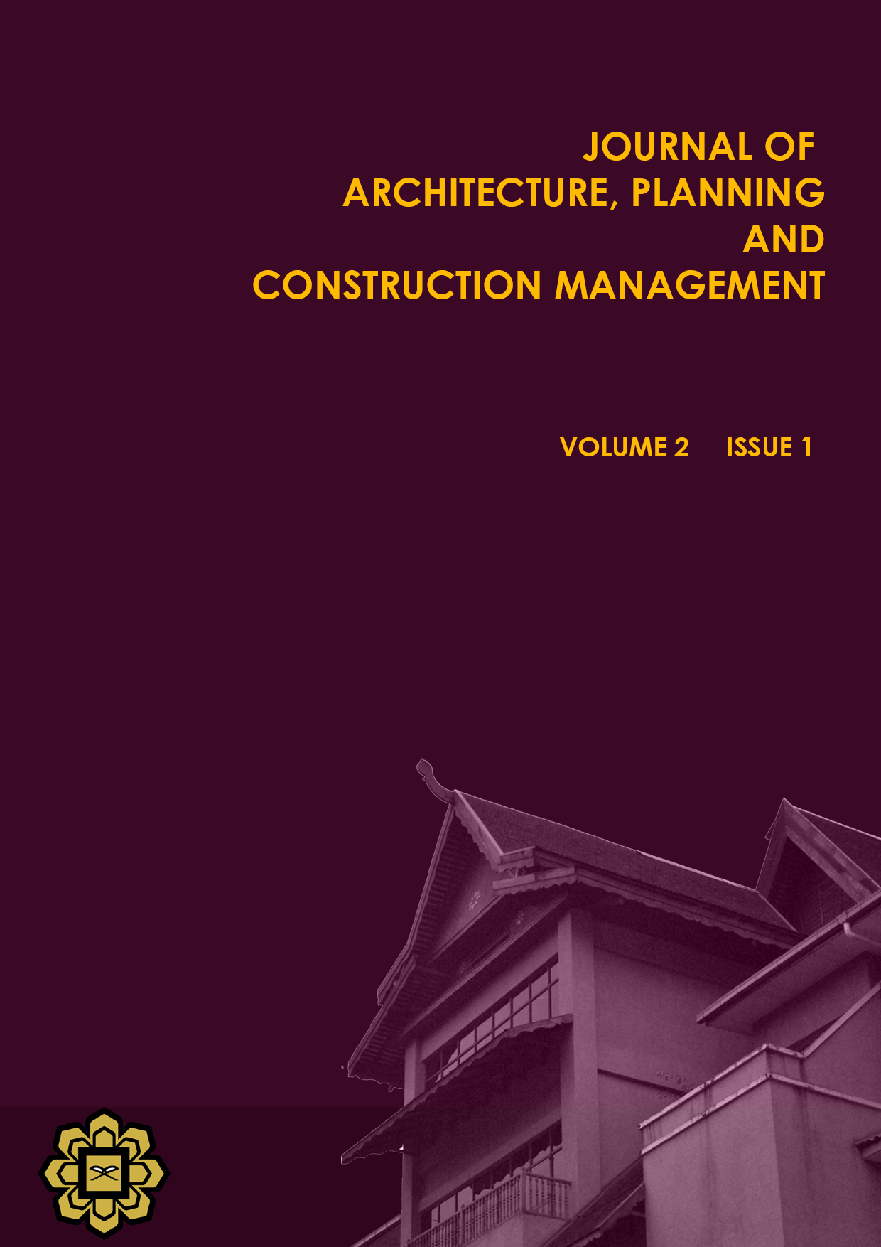					View Vol. 2 No. 1 (2012): Journal of Architecture, Planning and Construction Management (JAPCM) 
				