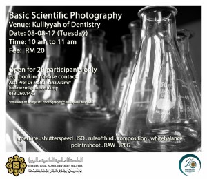 Basic scientific workshop IWPC 2017