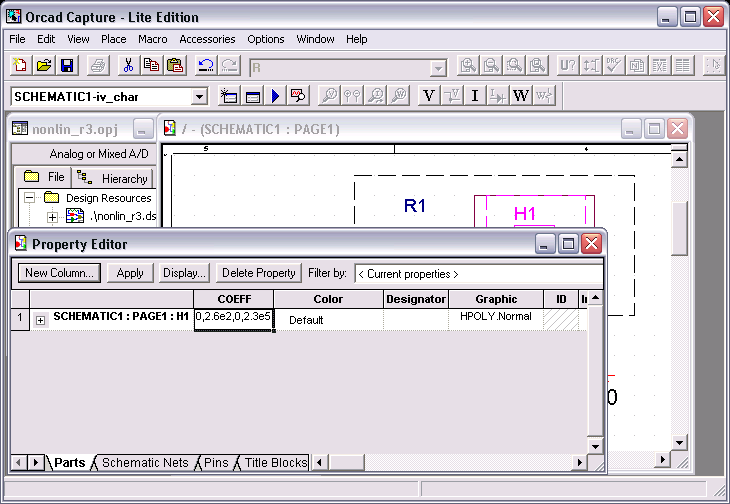 HPOLY Coefficients After Editing